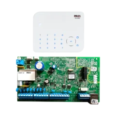 Kit de panel de alarma PIMA Force 16 híbrido con Teclado KLA500