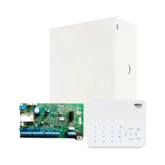 Kit de panel de alarma Force 16 híbrido con Teclado KLA500 y gabinete Kit de panel de alarma PIMA Force 16 híbrido con Teclado KLA500 y gabinete