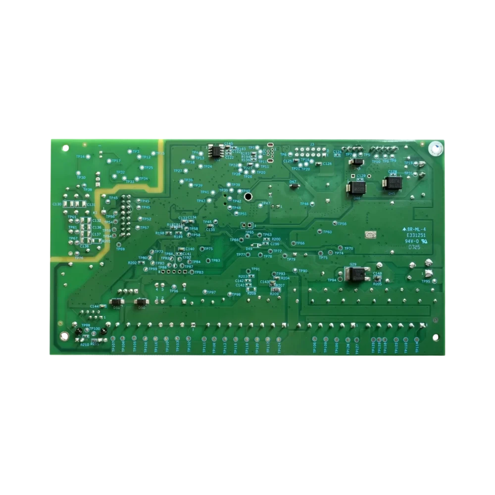 Parte de atrás de la tarjeta del panel de alarma PIMA Force 16